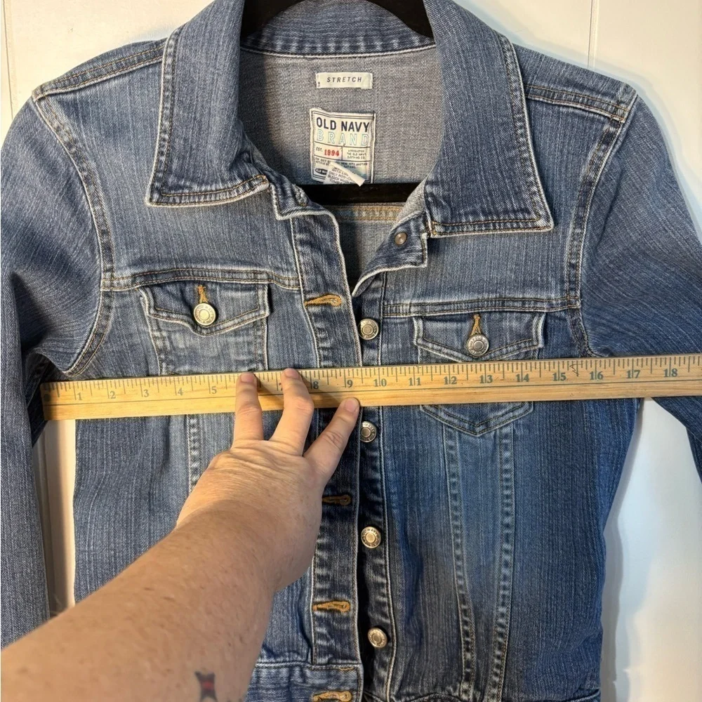 Old Navy Women's Button Up Denim Jacket